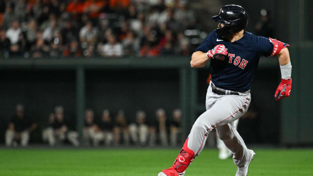 Former Boston Red Sox outfielder Adam Duvall
